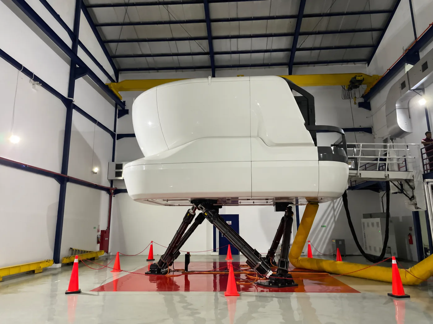 Boeing 737 MAX full flight simulator motion system